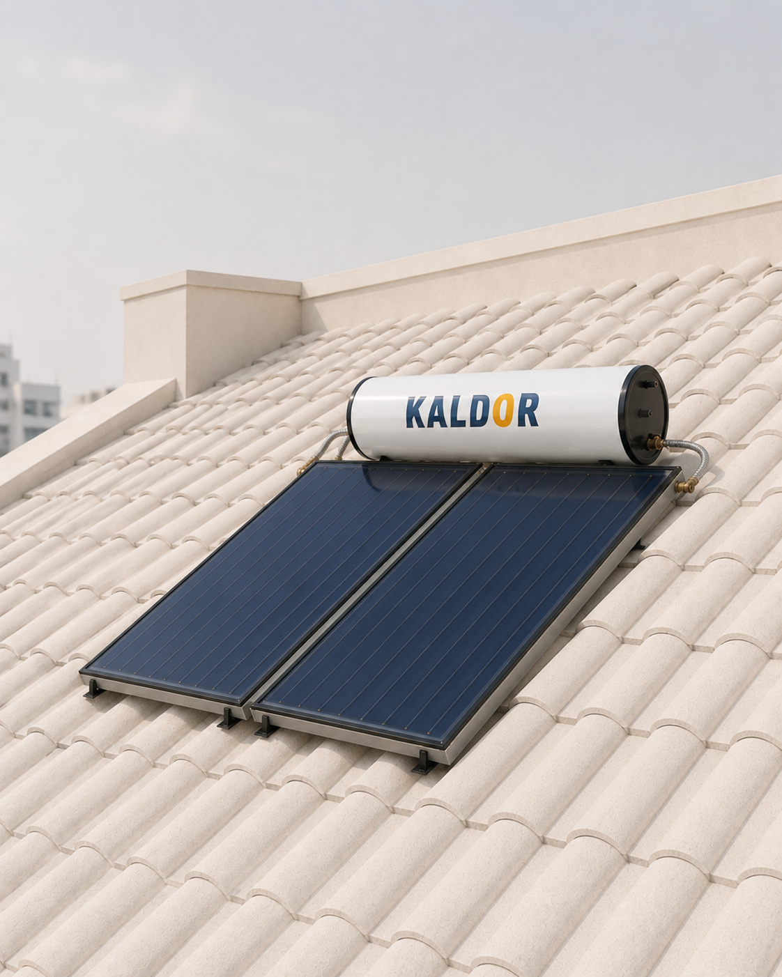 Kaldor FPC solar water heater